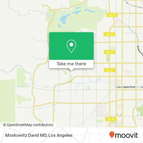 Moskowitz David MD map