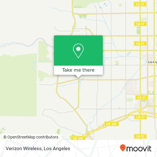 Verizon Wireless map