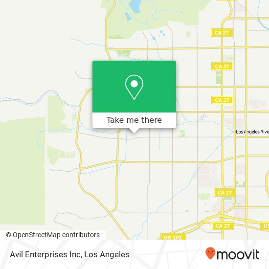 Avil Enterprises Inc map