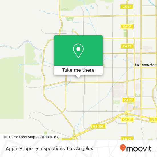 Mapa de Apple Property Inspections