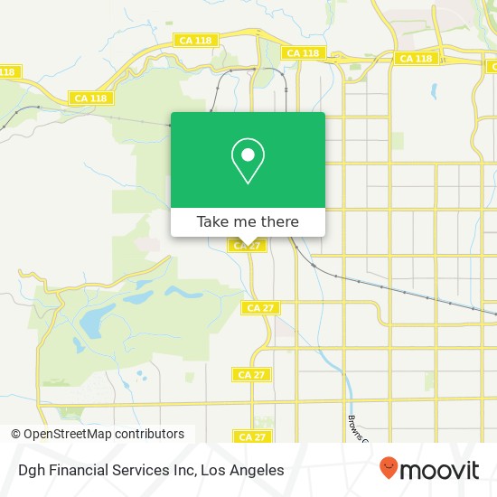 Dgh Financial Services Inc map