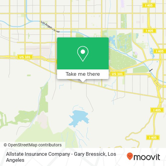Mapa de Allstate Insurance Company - Gary Bressick