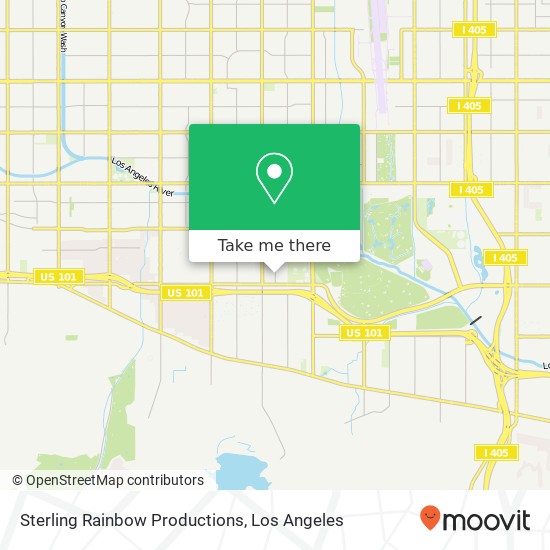 Mapa de Sterling Rainbow Productions