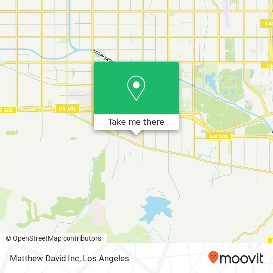 Matthew David Inc map