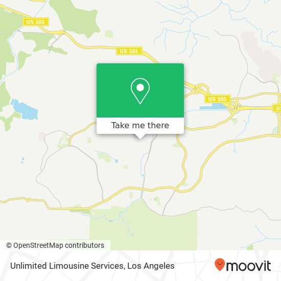 Unlimited Limousine Services map