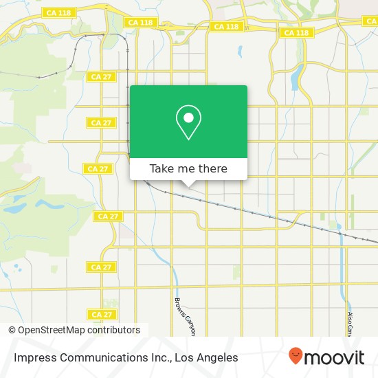 Impress Communications Inc. map