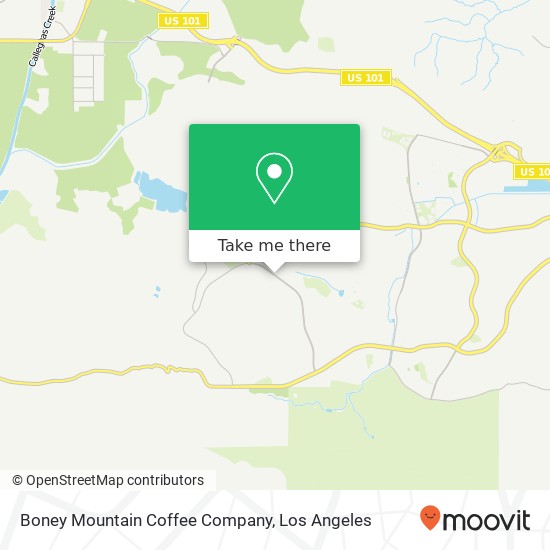 Boney Mountain Coffee Company map