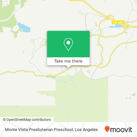 Mapa de Monte Vista Presbyterian Preschool