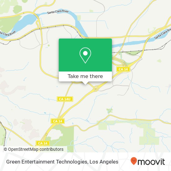 Green Entertainment Technologies map