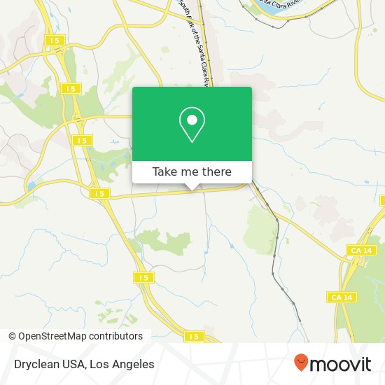 Mapa de Dryclean USA