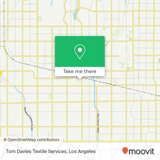 Tom Davies Textile Services map