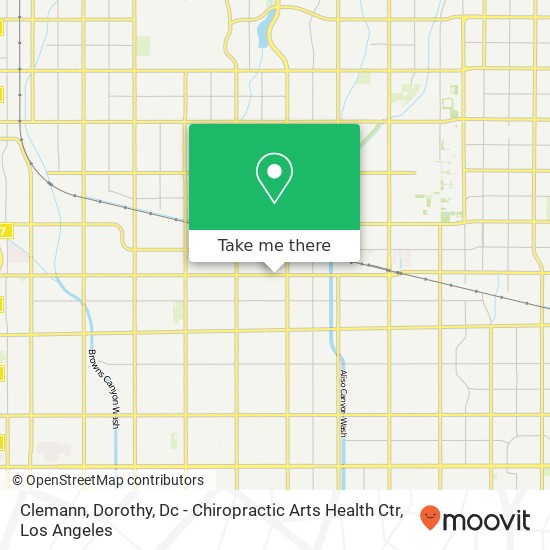 Clemann, Dorothy, Dc - Chiropractic Arts Health Ctr map