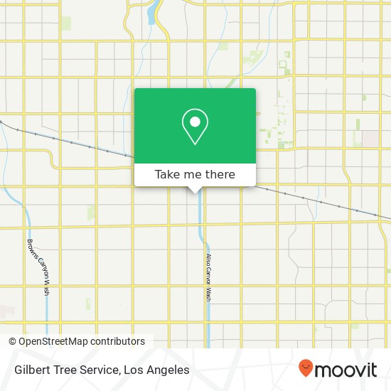 Mapa de Gilbert Tree Service