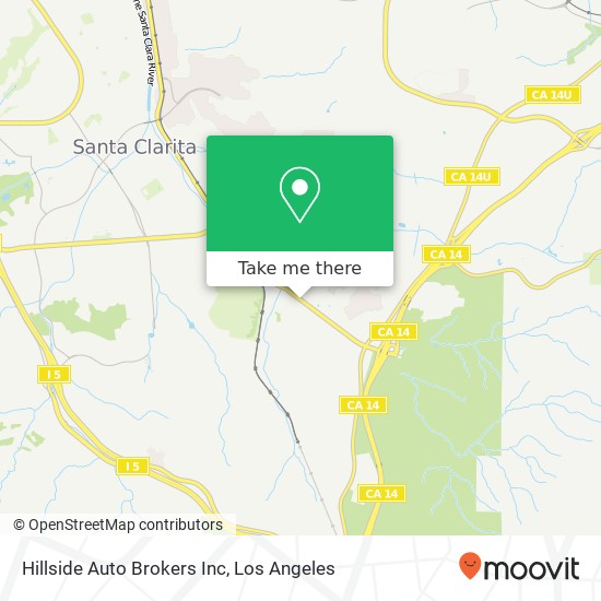 Mapa de Hillside Auto Brokers Inc