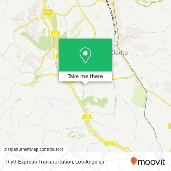 Riytt Express Transportation map