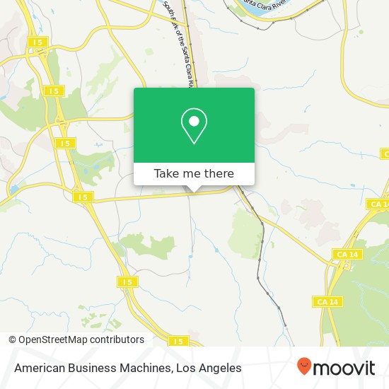 American Business Machines map