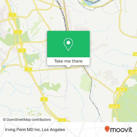 Irving Penn MD Inc map