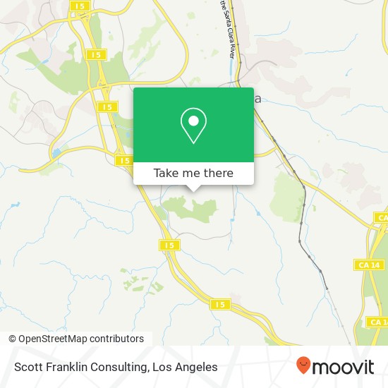 Scott Franklin Consulting map