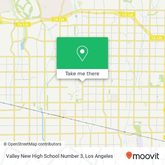 Valley New High School Number 3 map