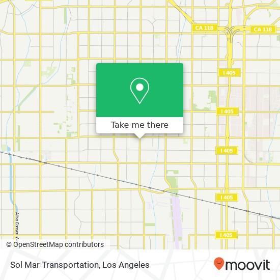 Sol Mar Transportation map