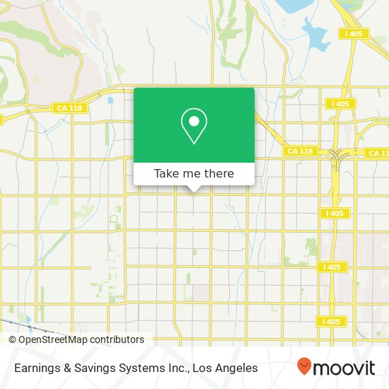 Earnings & Savings Systems Inc. map