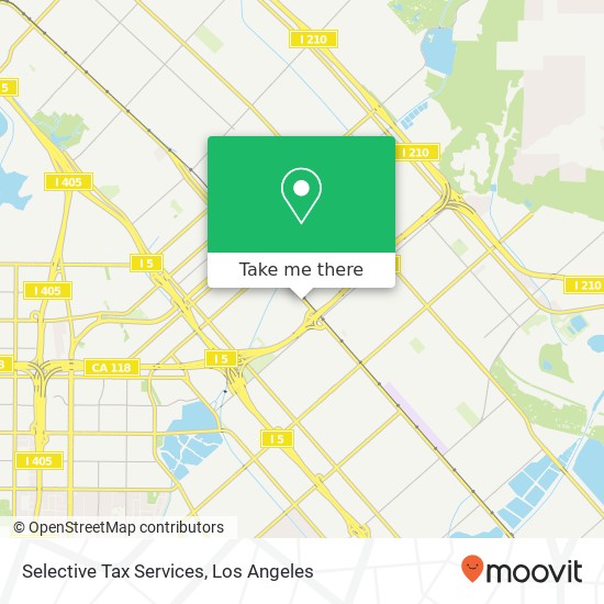 Mapa de Selective Tax Services