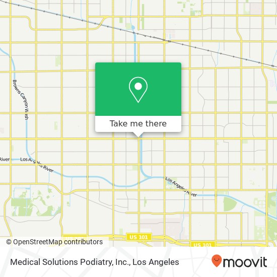 Medical Solutions Podiatry, Inc. map