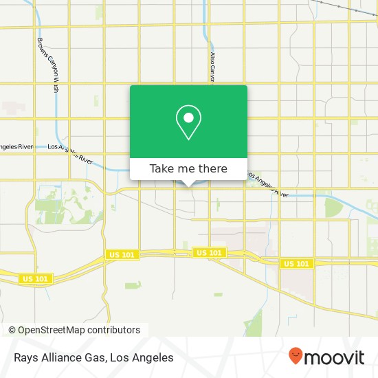 Rays Alliance Gas map