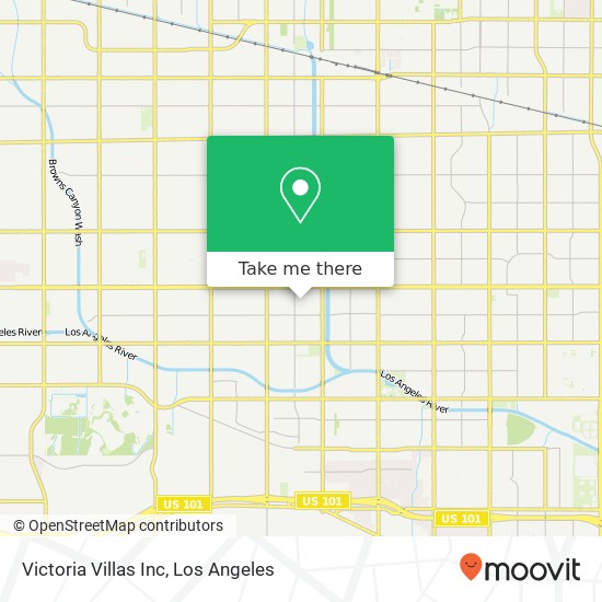 Mapa de Victoria Villas Inc