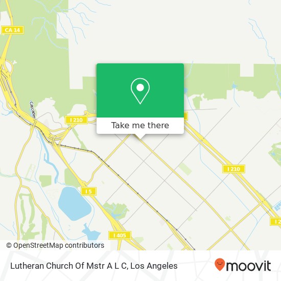 Lutheran Church Of Mstr A L C map