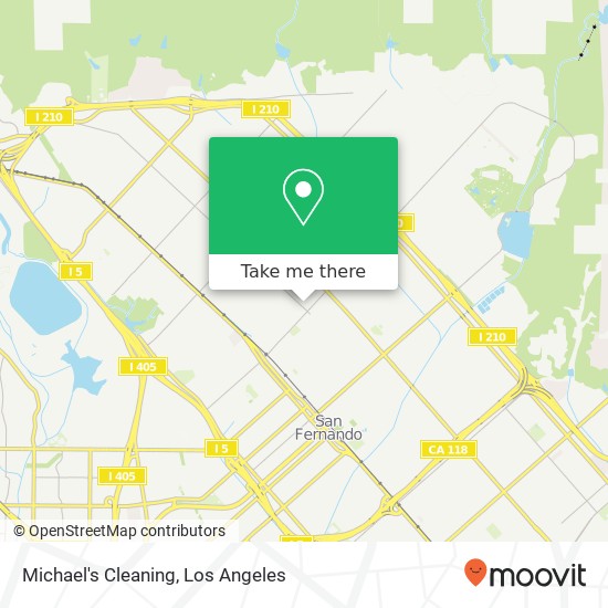 Michael's Cleaning map