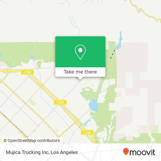 Mapa de Mujica Trucking Inc