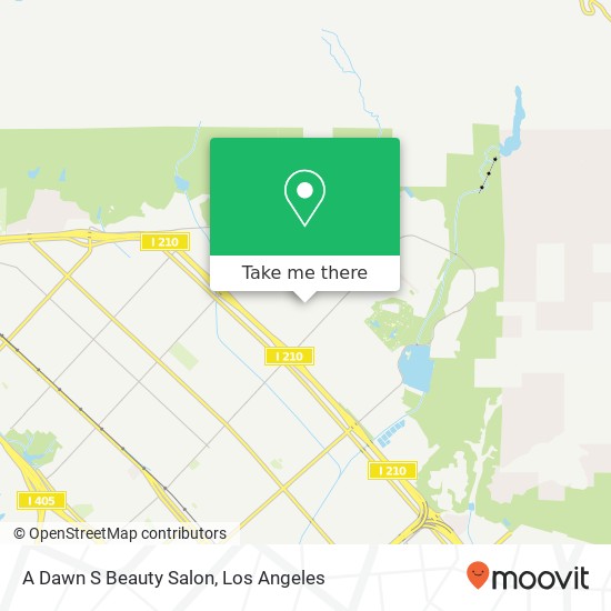 A Dawn S Beauty Salon map