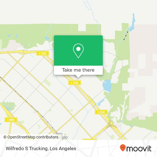 Wilfredo S Trucking map