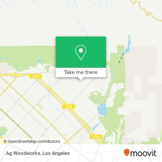 Ag Woodworks map