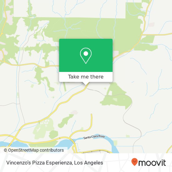 Mapa de Vincenzo's Pizza Esperienza