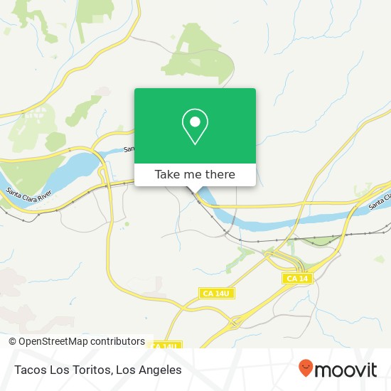 Mapa de Tacos Los Toritos