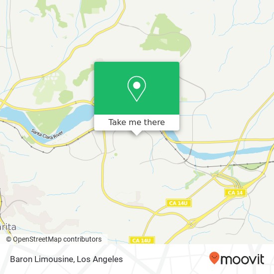 Baron Limousine map