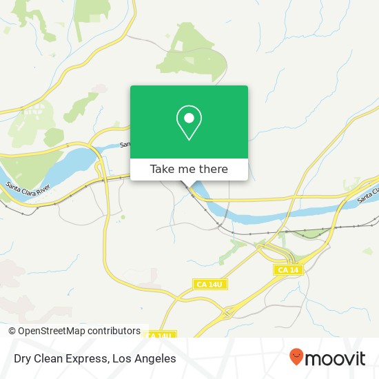 Mapa de Dry Clean Express