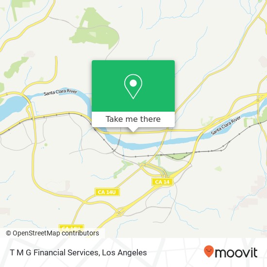 T M G Financial Services map