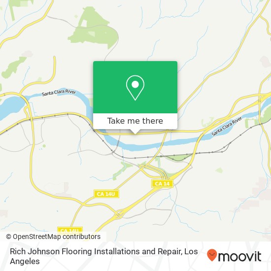 Mapa de Rich Johnson Flooring Installations and Repair