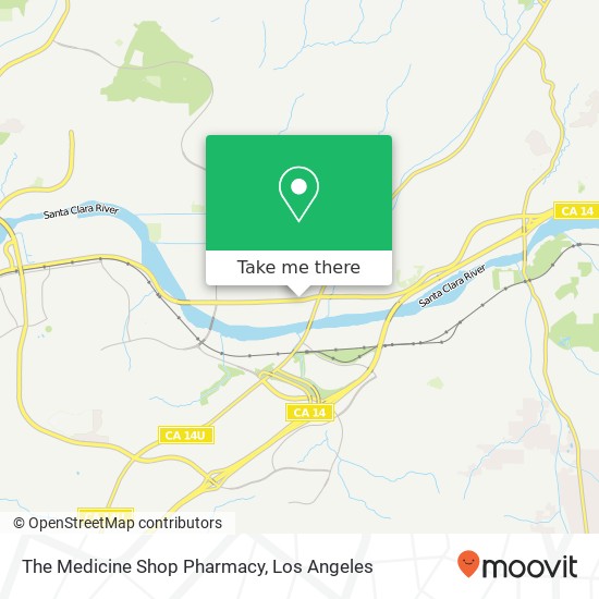 The Medicine Shop Pharmacy map