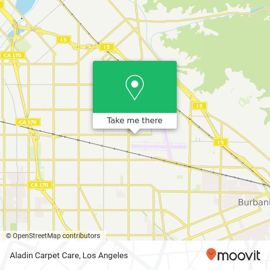 Aladin Carpet Care map