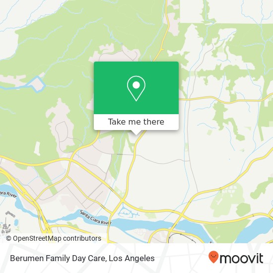 Berumen Family Day Care map