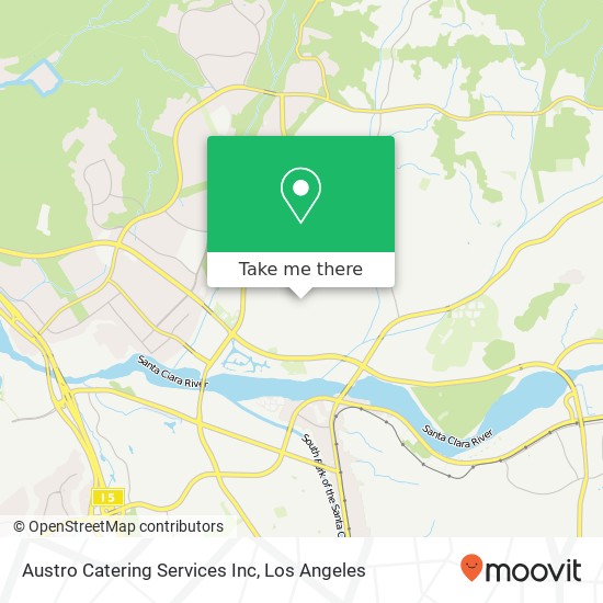 Austro Catering Services Inc map
