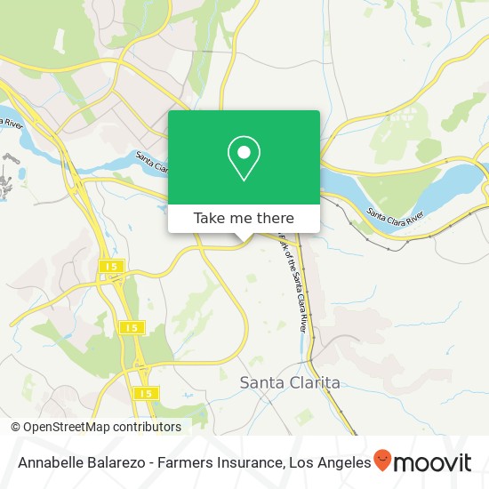 Annabelle Balarezo - Farmers Insurance map