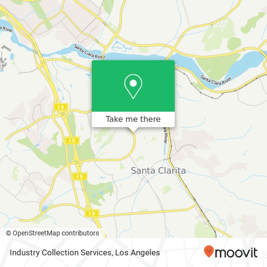 Mapa de Industry Collection Services