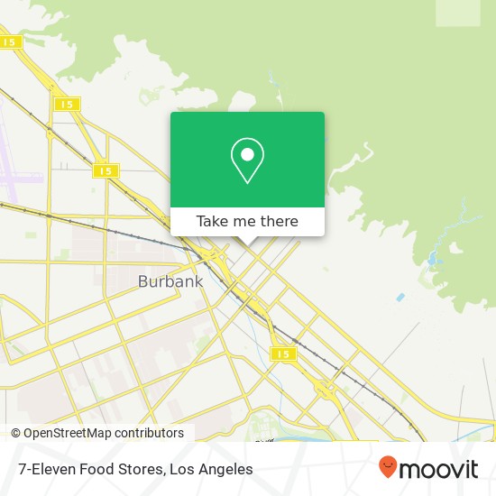 Mapa de 7-Eleven Food Stores