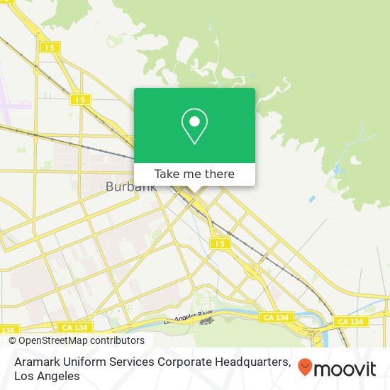Aramark Uniform Services Corporate Headquarters map