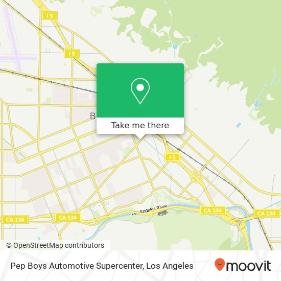 Pep Boys Automotive Supercenter map